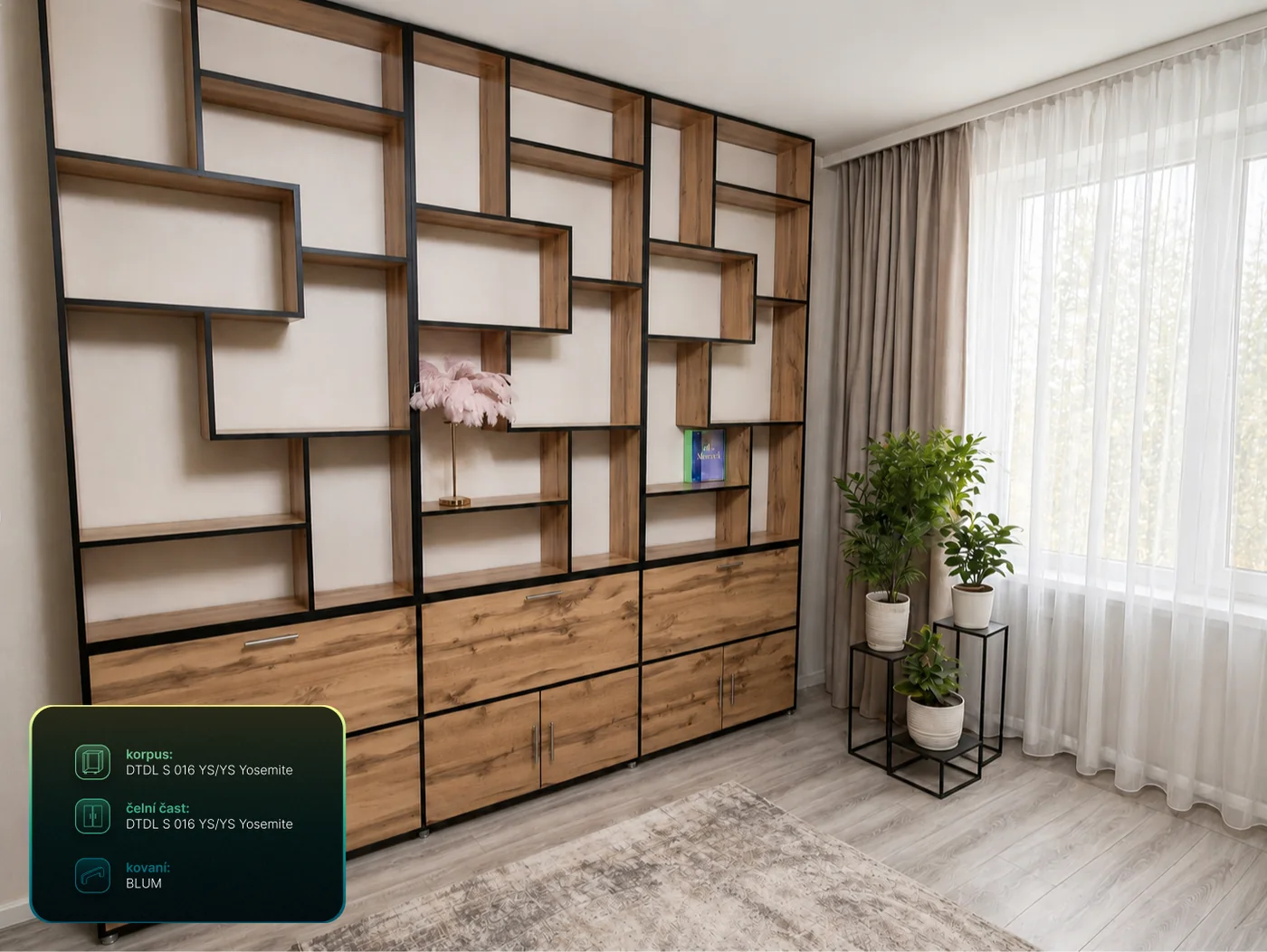 Skříně na míru — realizace 4, Art House Nábytek, Ústí nad Orlicí