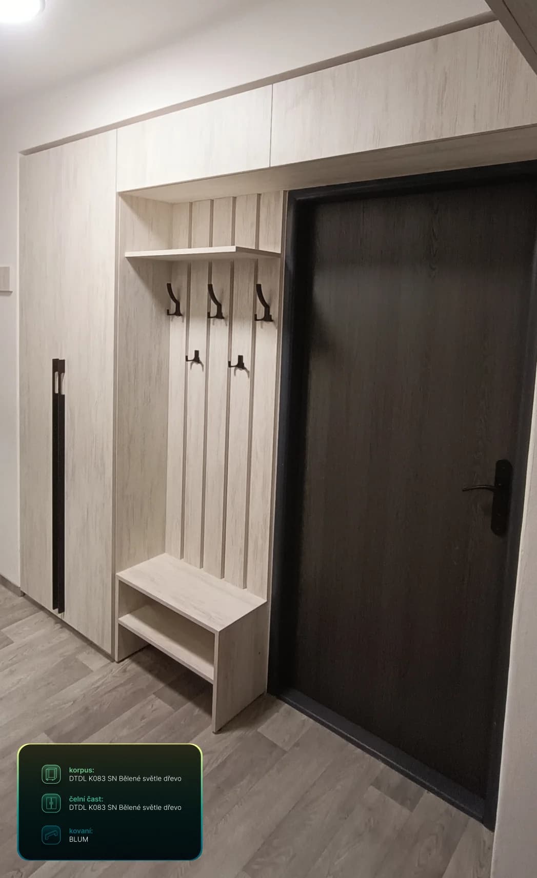 Skříně na míru — realizace 6, Art House Nábytek, Ústí nad Orlicí
